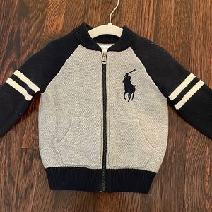 Ralph Lauren beautiful zip up sweater